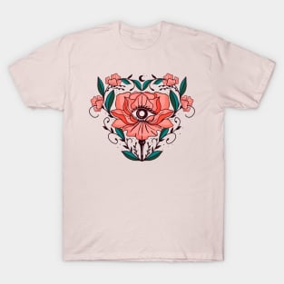 Mystic Flower third eye T-Shirt